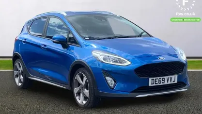 Used Ford Fiesta Active 125 HP (91 kW) 2019 Blue Hatchback