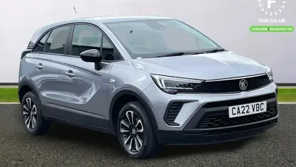 Used Vauxhall Crossland Design Edition 110 HP (80 kW) 2022 Grey SUV