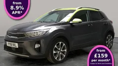 Grey Used 2018 Kia Stonic First Edition SUV | £9,910 (Fair price)