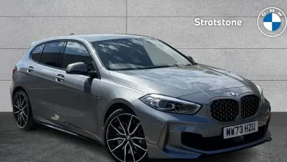 Used BMW M135 Comfort Edition 306 HP (225 kW) 2023 Grey Hatchback