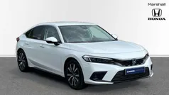 Special solid platinum white Used 2024 Honda Civic Elegance Hatchback | £26,877 (Super price)