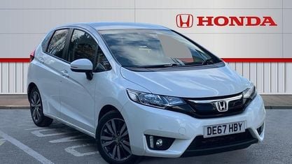 Używany Honda Jazz EX 102 KM (75 kW) 2017 Biały Hatchback