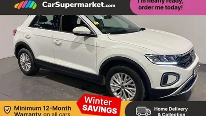 White Used 2023 VW T-Roc Life SUV | £19,197 (Fair price)