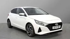White Used 2022 Hyundai i20 Premium Hatchback | £14,445 (Fair price)