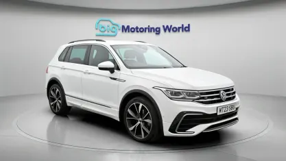 Used VW Tiguan R-line 150 HP (110 kW) 2023 White SUV