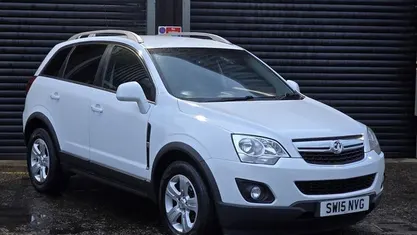 Used Vauxhall Antara 163 HP (119 kW) 2015 White SUV