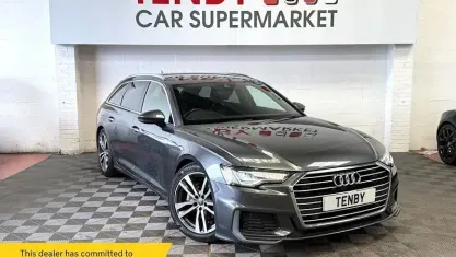 Used Audi A6 S-Line 204 HP (150 kW) 2019 Grey Estate