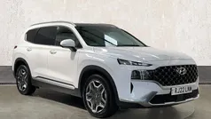 White Used 2022 Hyundai Santa Fe Ultimate SUV | £29,790 (Fair price)