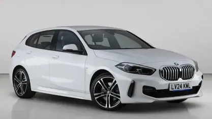Used BMW 118 M Sport 136 HP (100 kW) 2024 White Hatchback