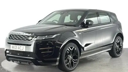 Used Land Rover Range Rover evoque SE Dynamic 207 HP (152 kW) 2021 Black SUV