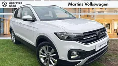 White Used 2020 VW T-Cross SE SUV | £12,395 (Fair price)