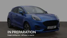 Blue Used 2023 Ford Puma ST-Line Hatchback | £19,470 (Fair price)