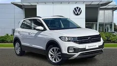 White Used 2022 VW T-Cross SE SUV | £15,791 (Fair price)