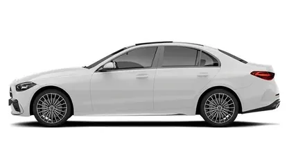 Grey Used 2022 Mercedes C200 AMG Line Premium Sedan | £28,350 (Fair price)