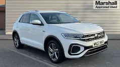 White Used 2022 VW T-Roc R-line SUV | £22,890 (Fair price)