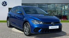 Reef blue metallic Used 2024 VW Polo R-line Hatchback | £20,999 (Fair price)