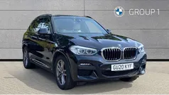 Black Used 2020 BMW X3 M Sport SUV | £29,995 (Fair price)
