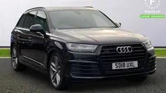 Black Used 2018 Audi Q7 Black Edition SUV | £27,399 (Fair price)