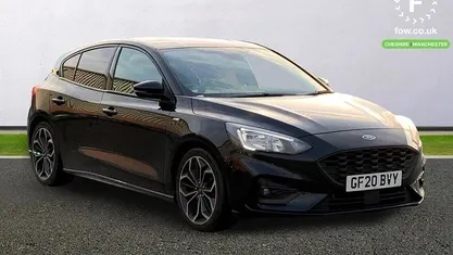 Black Used 2020 Ford Focus ST-Line X Hatchback | £11,999 (Fair price)