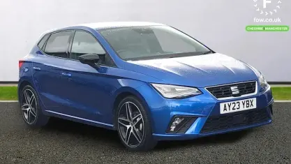 Used Seat Ibiza FR 95 HP (69 kW) 2022 Blue Hatchback