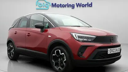 Used Vauxhall Crossland Ultimate 131 HP (96 kW) 2023 Red SUV