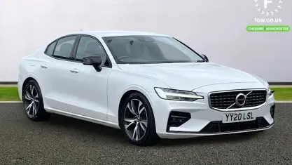 Used Volvo S60 R-Design 250 HP (183 kW) 2019 White Sedan