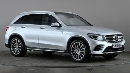 Used Mercedes GLC250 AMG Line Premium 211 HP (155 kW) 2018 Silver SUV