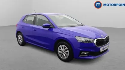 Used Skoda Fabia Comfort 110 HP (80 kW) 2023 Blue Hatchback