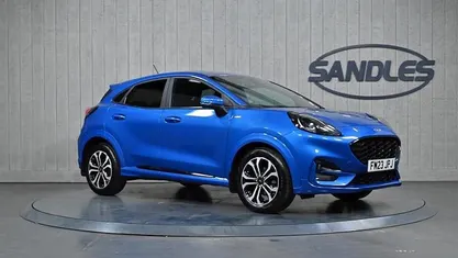 Blue Used 2023 Ford Puma ST-Line Hatchback | £13,999 (Fair price)