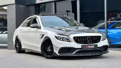 Used Mercedes C63S AMG AMG Edition 1 510 HP (375 kW) 2016 White Sedan