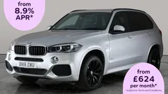 Silver Used 2018 BMW X5 M Sport SUV | £21,721 (Super price)