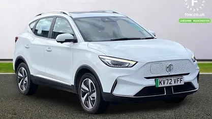 Used MG ZS Trophy Connect 114 kW (156 HP) 2022 White SUV