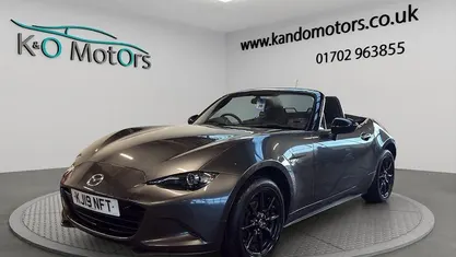 Grey Used 2019 Mazda MX5 Cabriolet | £13,000 (Fair price)