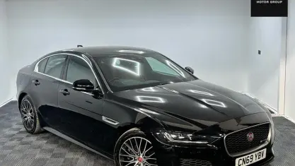 Used Jaguar XE R-Dynamic 250 HP (183 kW) 2019 Black Sedan