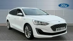 White Used 2018 Ford Focus Vignale Estate | £10,436 (Fair price)