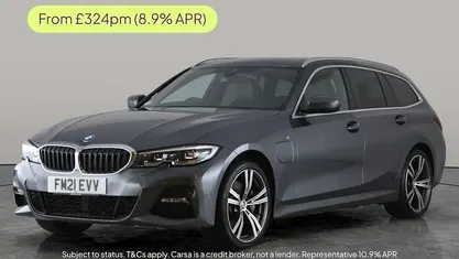 Grey Used 2021 BMW 330e M Sport Estate | £18,438 (Fair price)