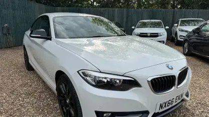 Usado BMW 218 Sport Line 150 HP (110 kW) 2016 Branco Coupé