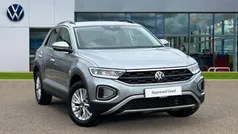 Pyrite silver metallic Used 2024 VW T-Roc Life SUV | £24,668 (Fair price)