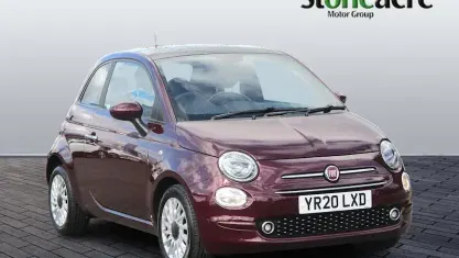 Used Fiat 500 Lounge 69 HP (50 kW) 2020 Red Hatchback