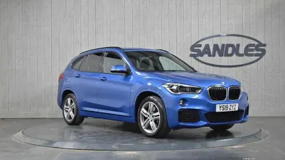 Used BMW X1 M Sport 190 HP (139 kW) 2019 Blue SUV
