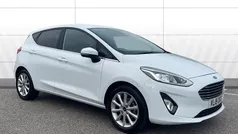 White Used 2019 Ford Fiesta Titanium Hatchback | £10,119 (Fair price)