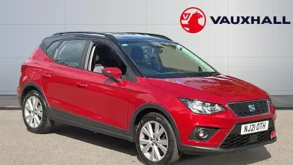 Used Seat Arona SE Technology 95 HP (69 kW) 2021 Red SUV