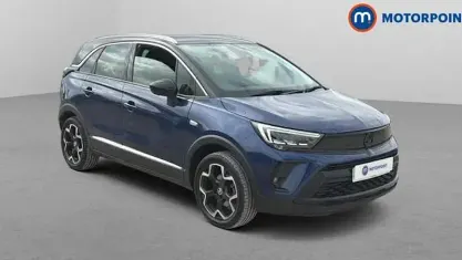 Used Vauxhall Crossland Ultimate 131 HP (96 kW) 2022 Blue SUV