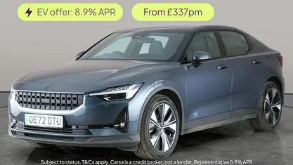 Blue Used 2022 Polestar 2 Long Range Dual motor Hatchback | £21,806 (Fair price)