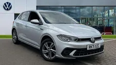 Reflex silver metallic Used 2022 VW Polo R-line Hatchback | £17,498 (Fair price)