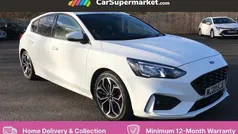 White Used 2020 Ford Focus ST-Line X Hatchback | £12,697 (Fair price)