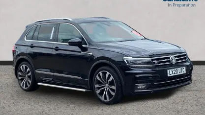 Usado VW Tiguan R-line 150 CV (110 kW) 2020 Negro SUV