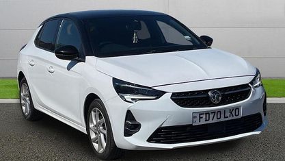 Usado Vauxhall Corsa SRi 101 HP (74 kW) 2020 Branco Citadino