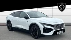 White Used 2023 Peugeot 408 GTi Sedan | £20,638 (Fair price)