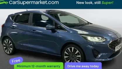 Usado Ford Fiesta Titanium X 101 HP (74 kW) 2023 Azul Citadino